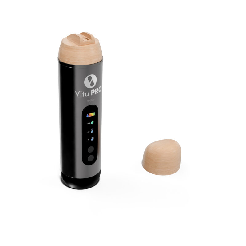 VITA PRO TITAN 1000ml Walnut Wood Lid - Image 3