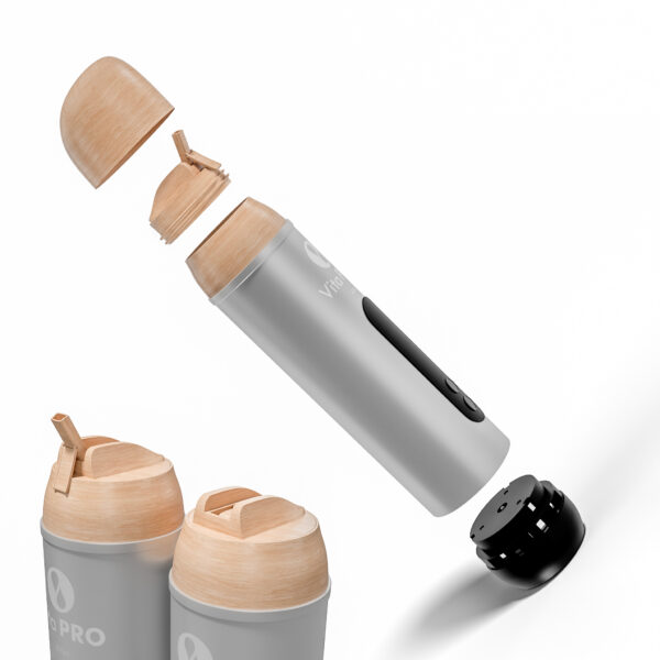 VITA PRO ALUMINIUM 500ml Wood Lid